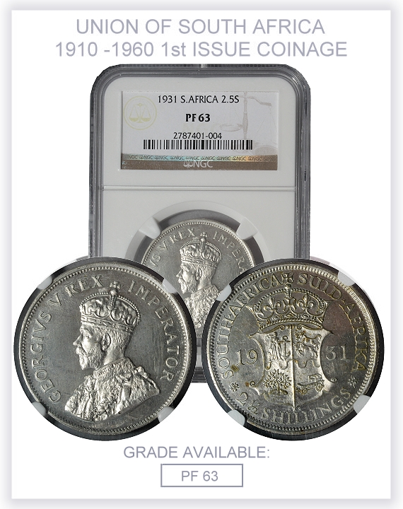 1931_Two_and_Half_Shilling_PF63_NGC_Graded_and_Slabbed