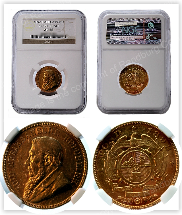 1892_Gold_ZAR_Pond_Single_Shaft_AU_58_Grade_and_Slabbed_b