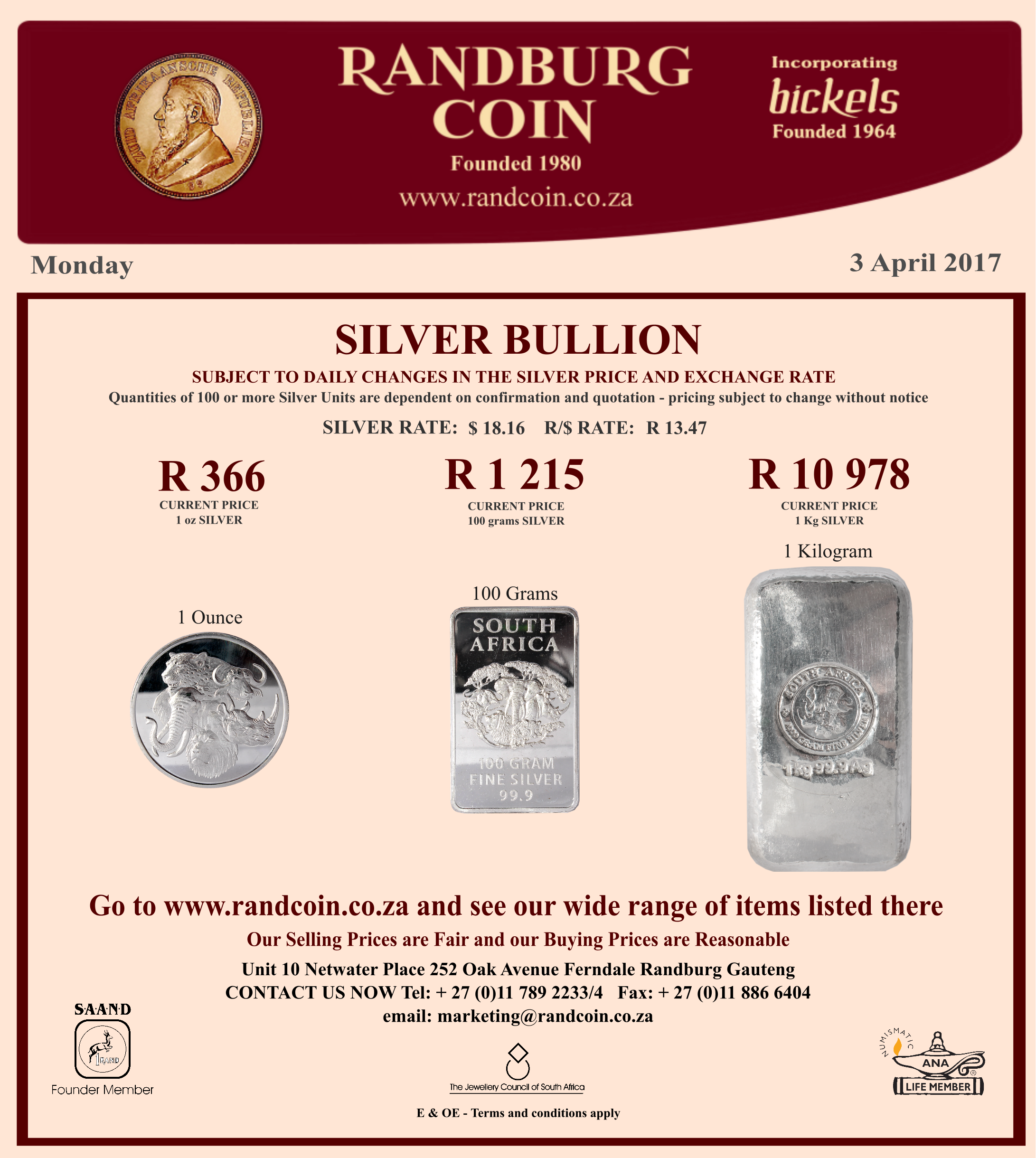 Silver Invest Ad email blast version 03 04 2017 