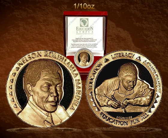 1995_24ct_Gold_Tenth_oz_FNB_Mandela_Education