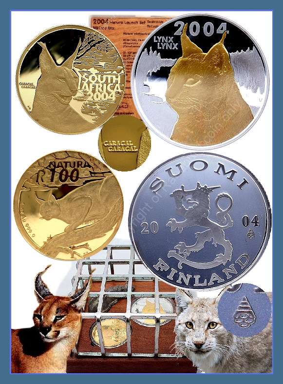 2004_Gold_Natura_Caracal_Mintmarked_Launch_Set