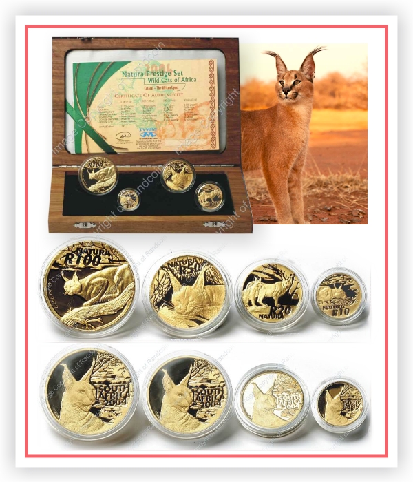 2004 Gold Natura Caracal Prestige Set