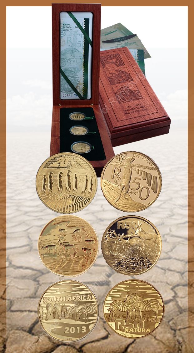 2011_to_2013_x3_Gold_Half_oz_Natura_Natures_Families_Set