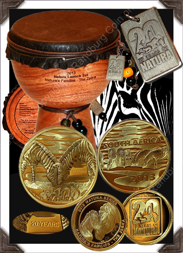 2013_Gold_Proof_Natura_1oz_Zebra_Launch_Set