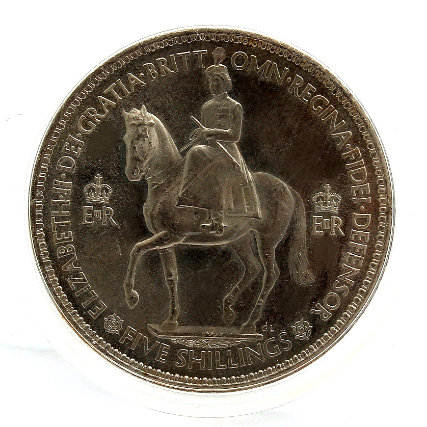 1953 5 Shilling United Kingdom