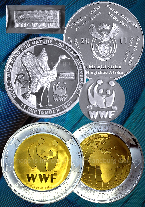 2011 Launch Set 50YR Anniversary World Wide Fund for Nature