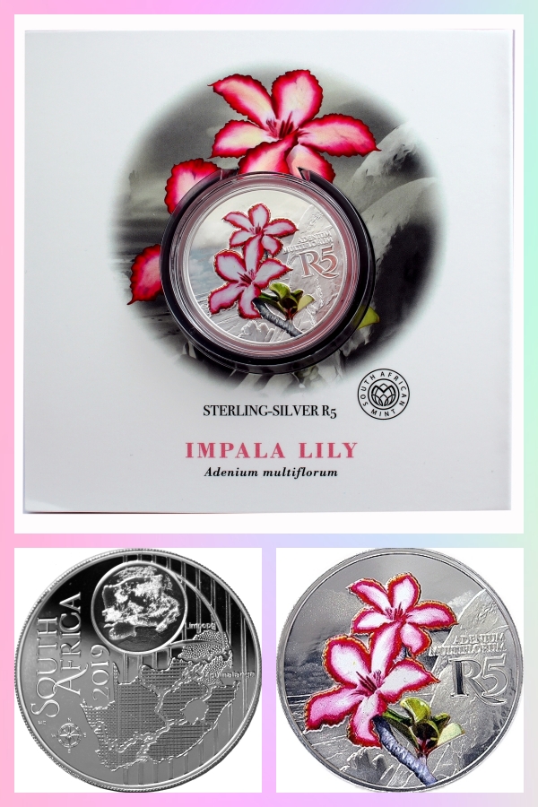 2019 Sterling Silver R5 Impala Lily Biosphere composite