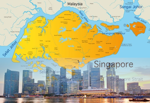 Map Singapore