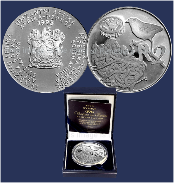 1995 Silver 1oz R2 Commemorative Coin