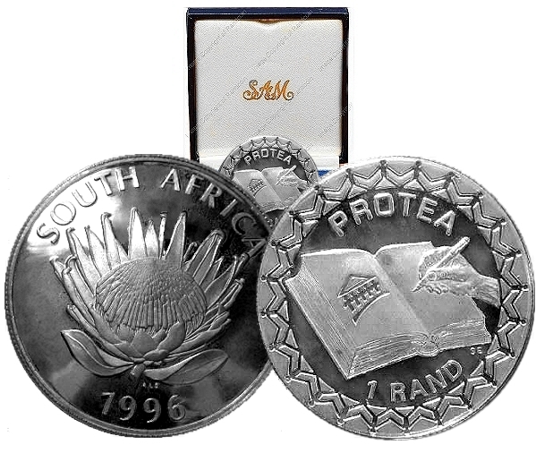 1996 Silver R1 Proof New Constitution