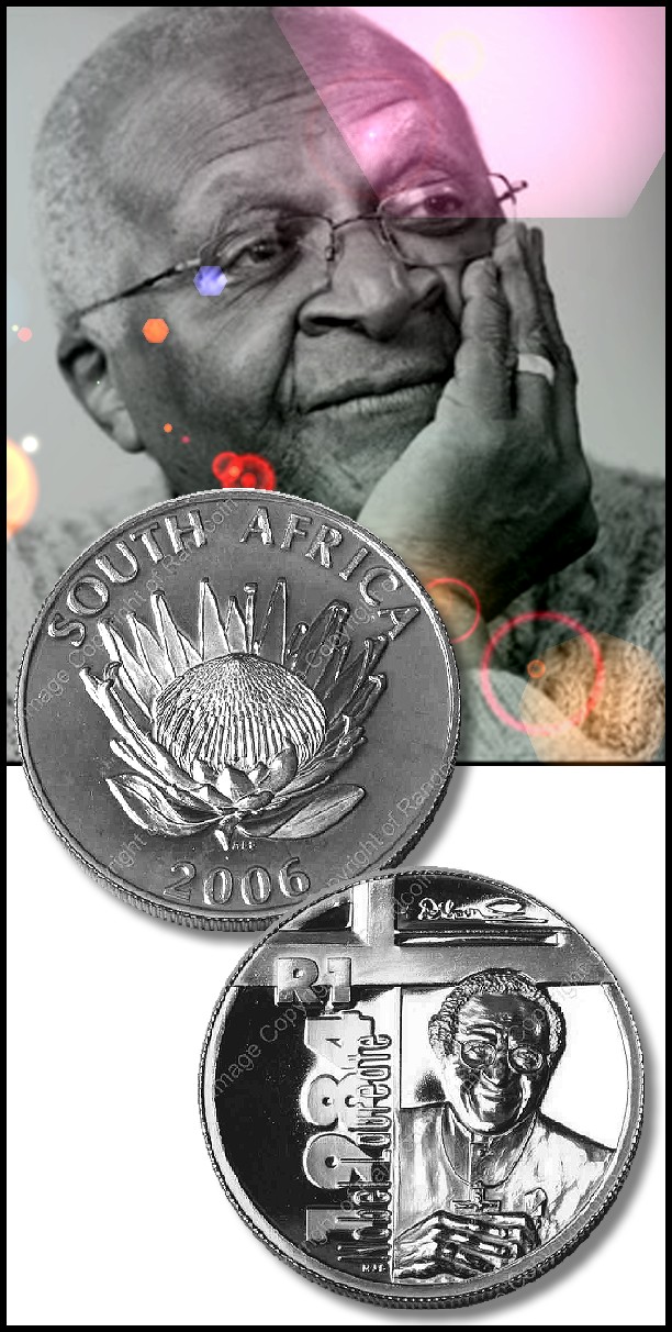 2006 Desmond Tutu Silver R1 Proof No Cert