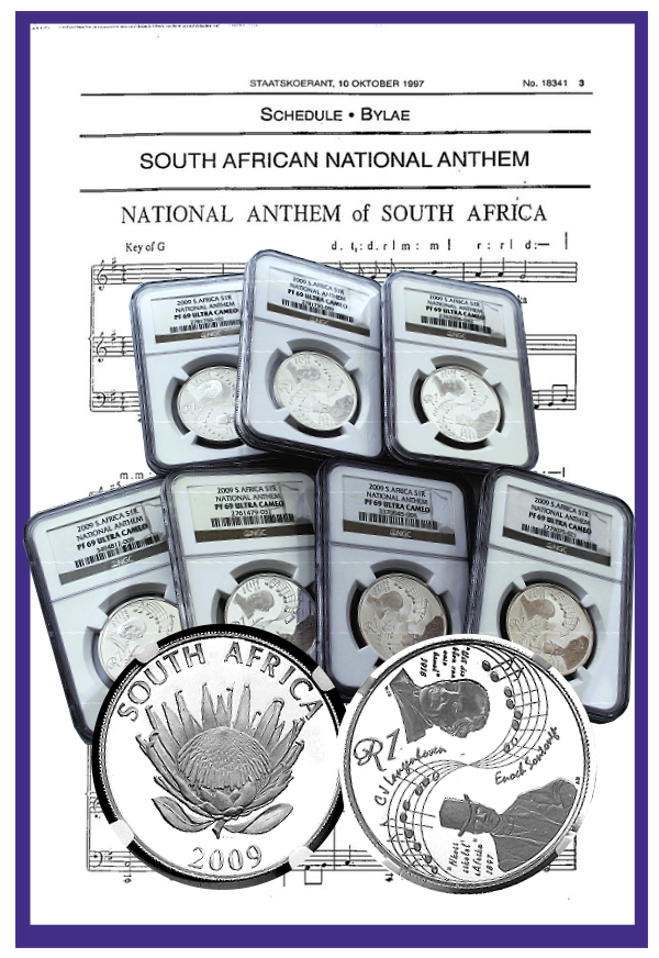 2009 Silver R1 National Anthem PF69 Ultra Cameo