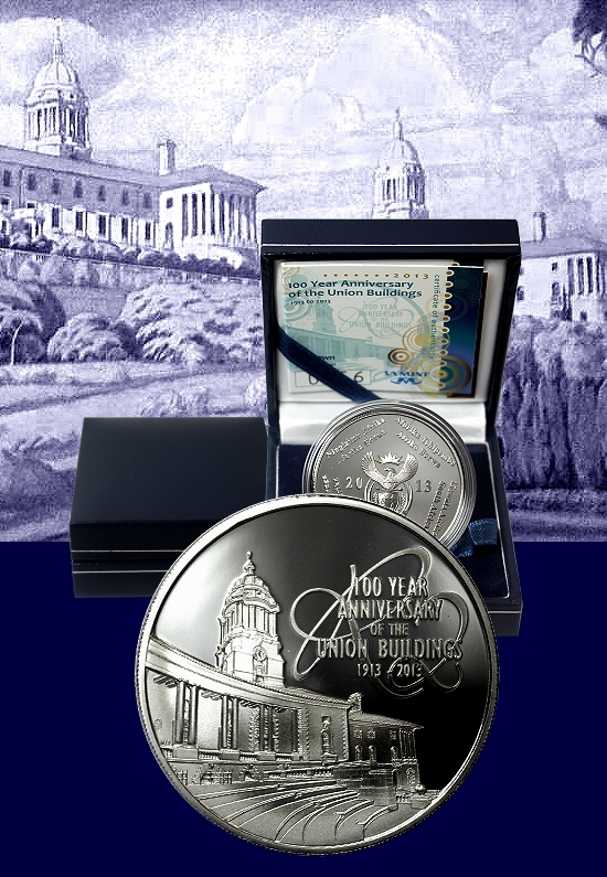 2013 100YR Anniversary Union Buildings Proof R2 Silver a