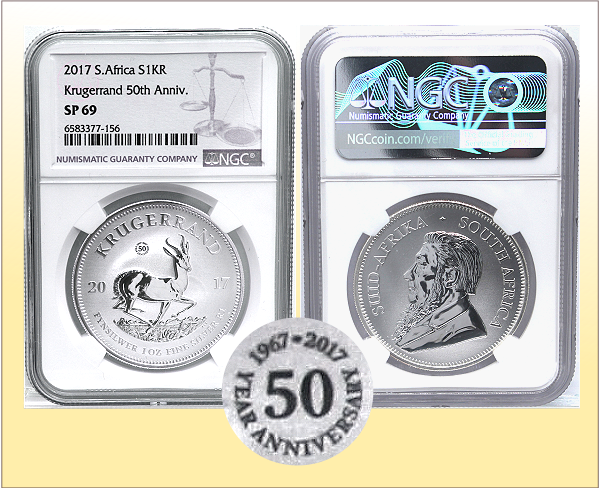 2017 Silver KR 50th Anniversary Grade SP6