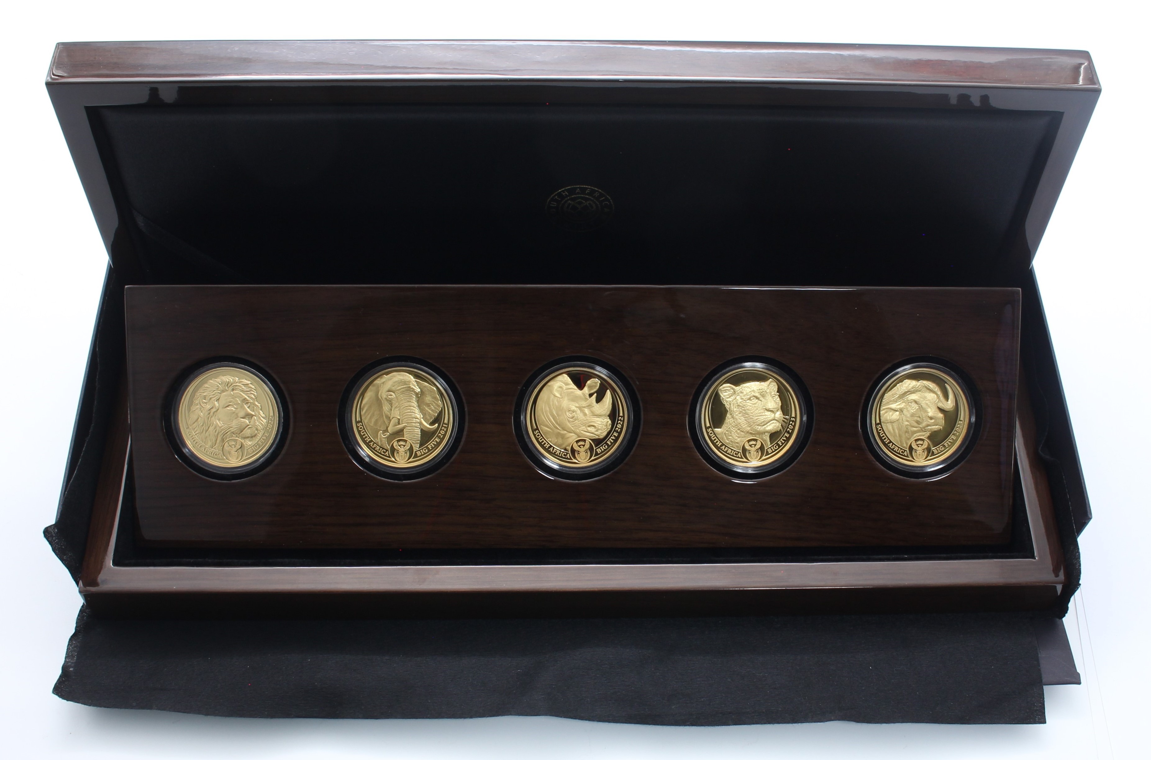 2023 Fine Gold Big Five Series II Coin Collection