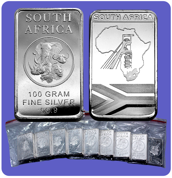 2024 Silver 100grm Bar