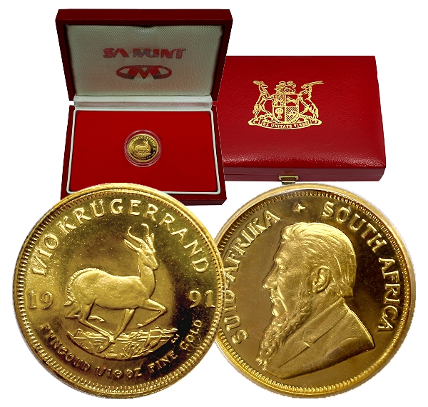 1991 Gold Proof Tenth oz Krugerrand