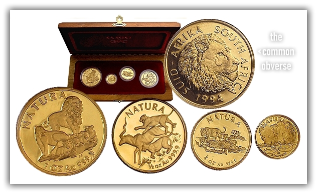 1994 Gold Natura Prestige Set Lion