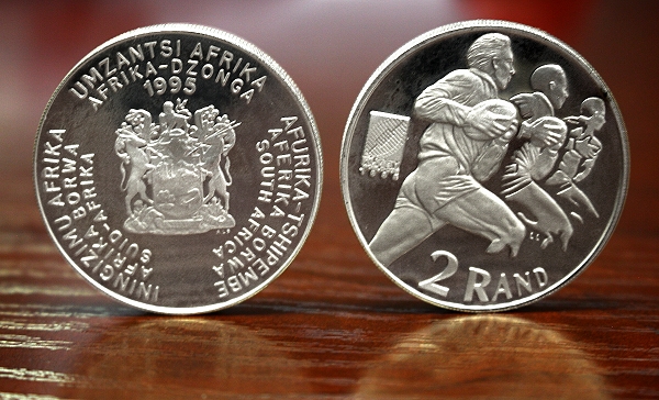 1995 Silver R2 Rugby World Cup aa