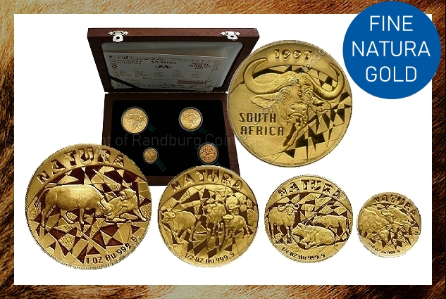 1997 Gold Prestige Buffalo 4 Coin Set