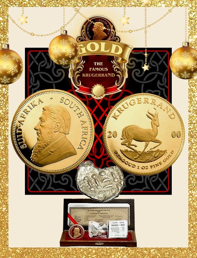 2000 Krugerrand Launch Set with Celtic Durotrige b