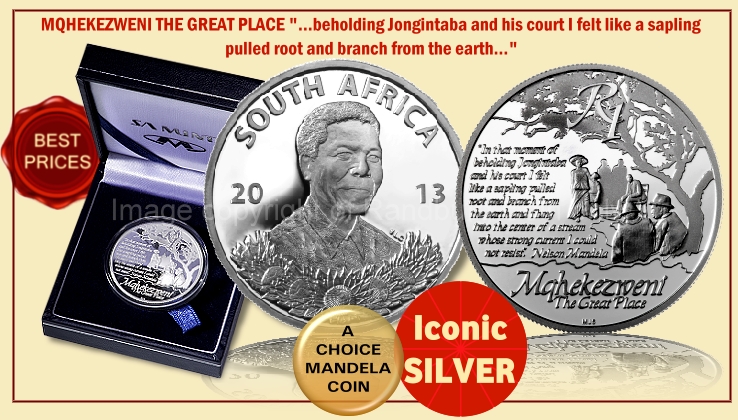 2013 Protea Silver R1 Proof NR Mandela Life of a Legend