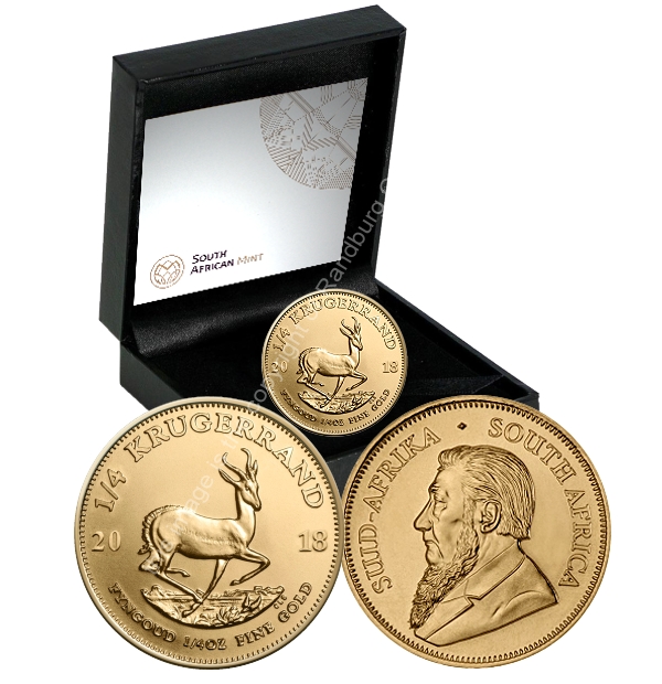 2018 Quarter oz Gold Krugerrand Issue