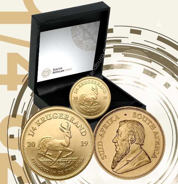 2019 Quarter oz Gold Krugerrand Issue