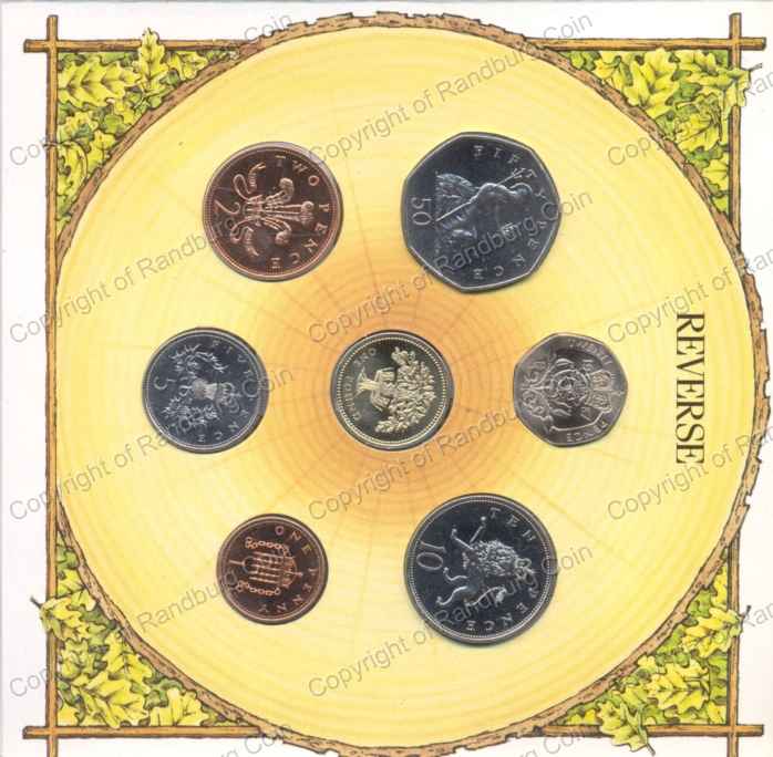 Great Britain Brilliant Uncirculated Short Coin Set